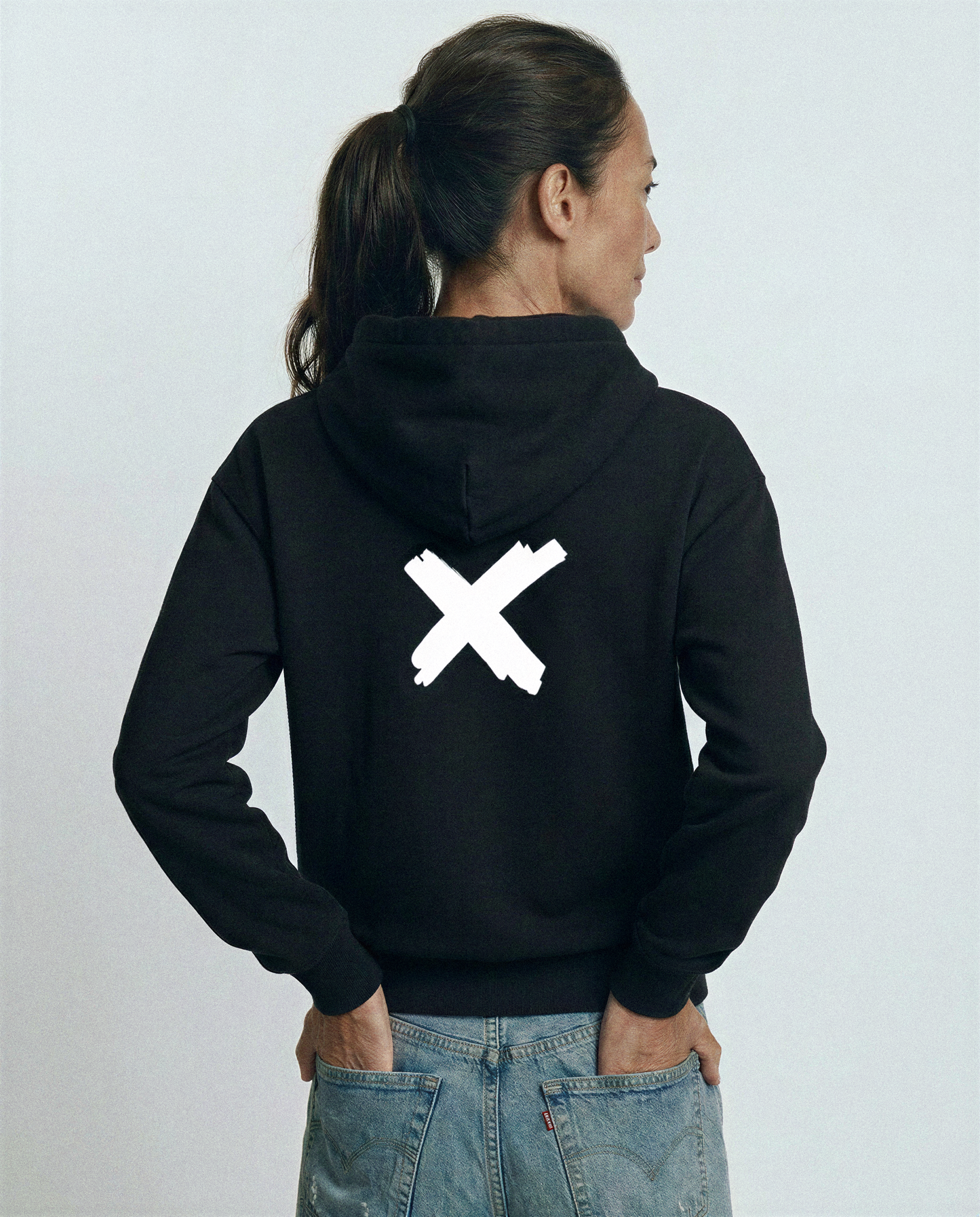 WMNS NDY HOODIE | RAW CROSS | BLK