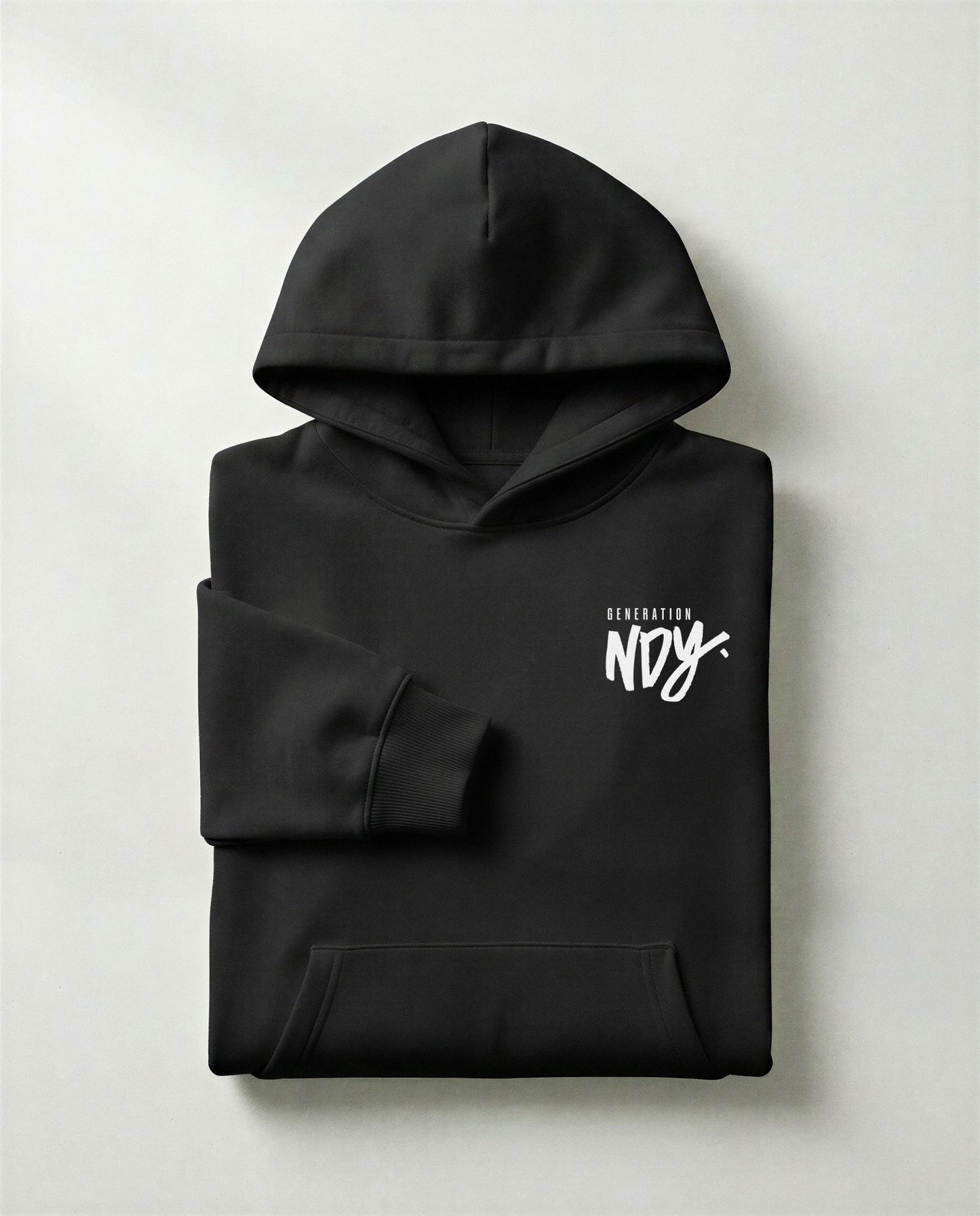 NDY HOODIE | RAW CROSS | BLK