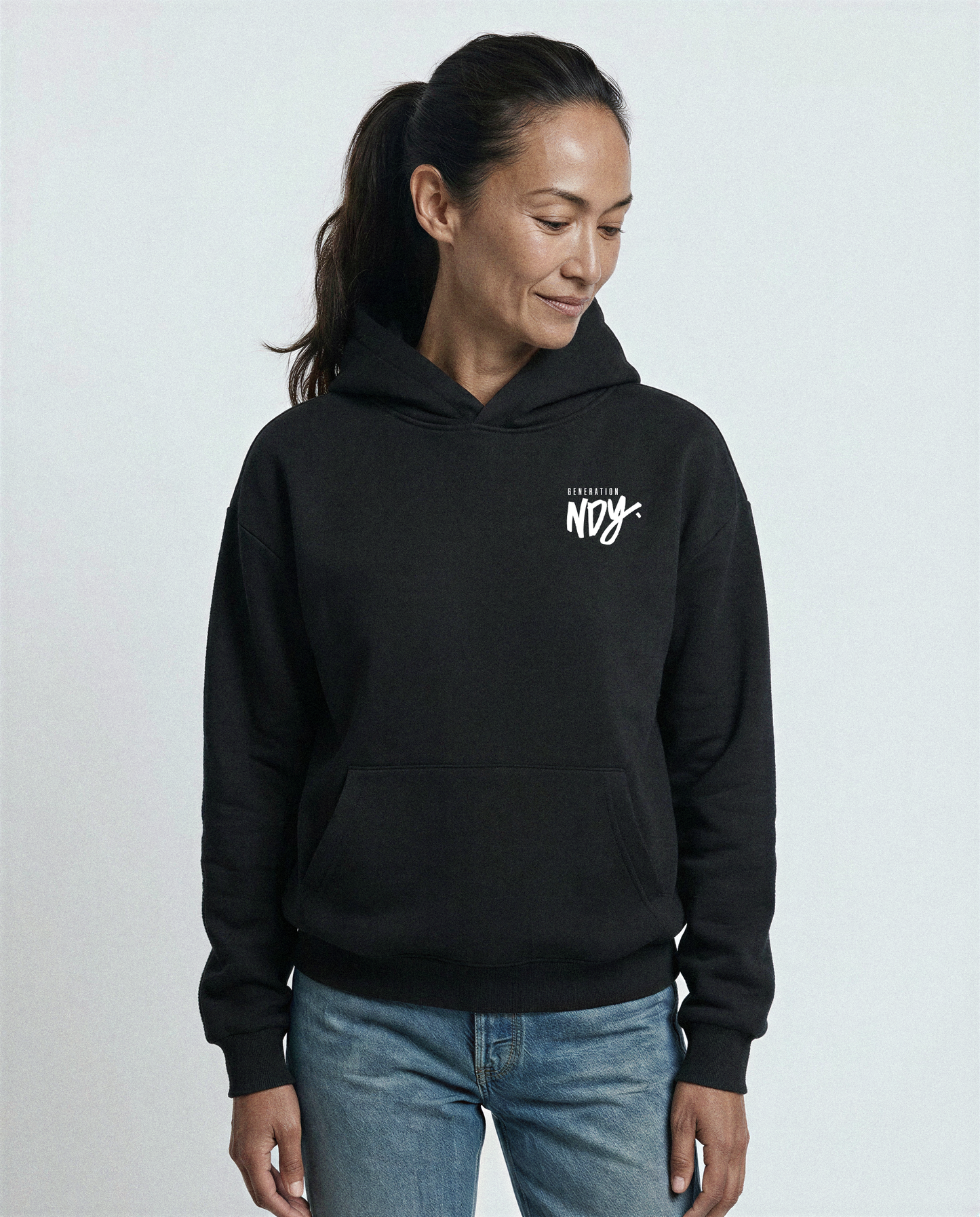 WMNS NDY HOODIE | RAW | BLK