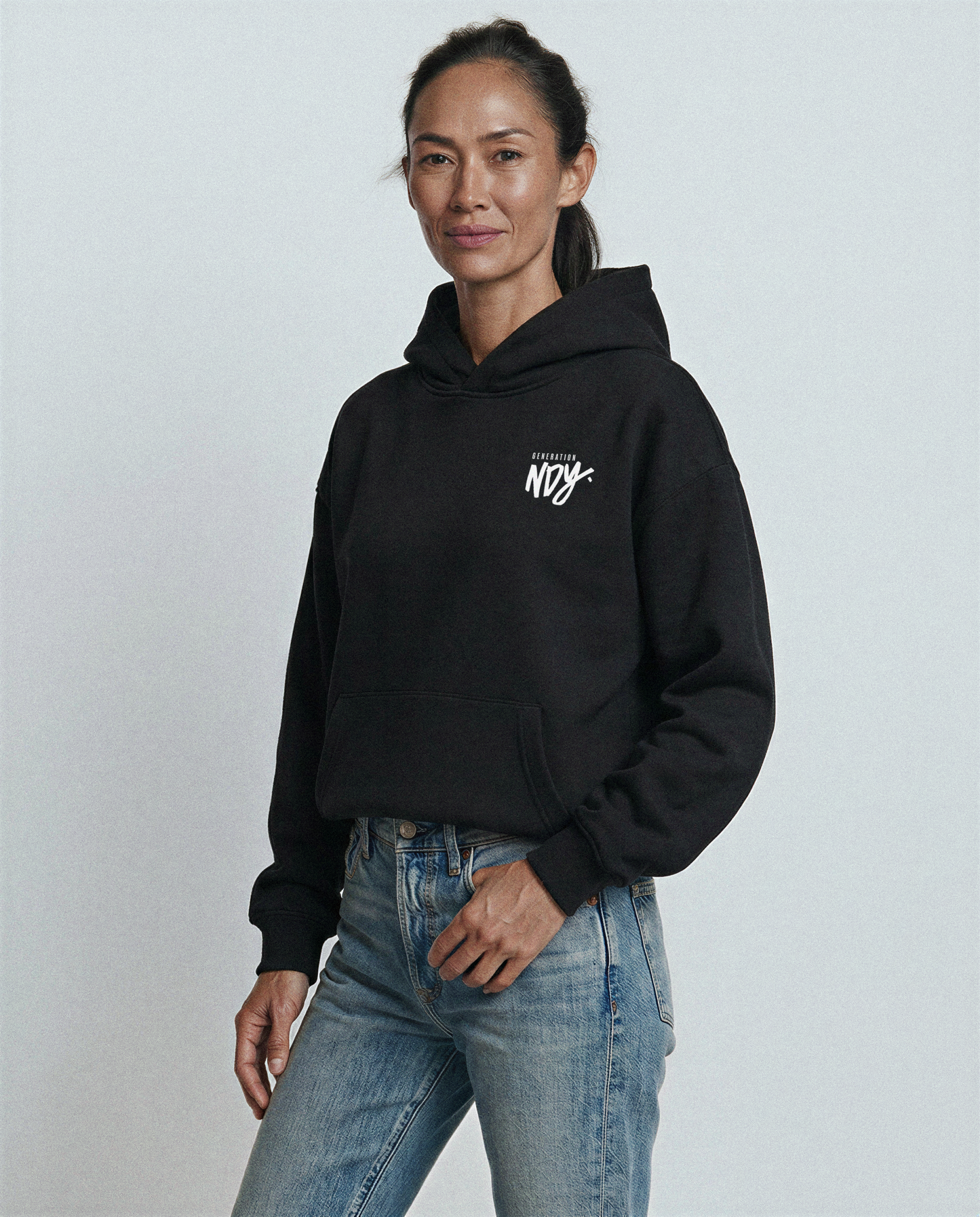 WMNS NDY HOODIE | RAW | BLK