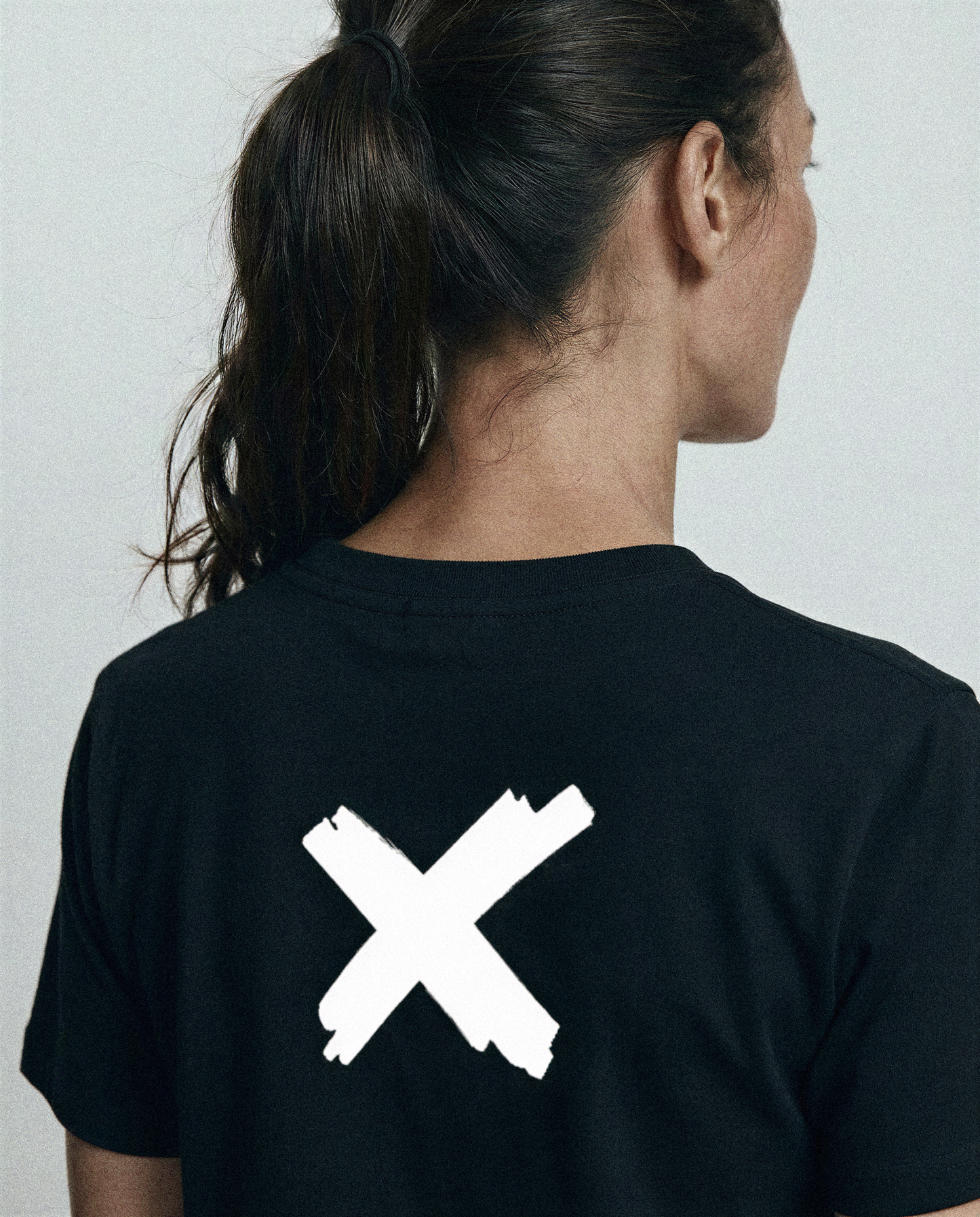 WMNS NDY T-SHIRT | RAW CROSS | BLK