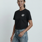 WMNS NDY T-SHIRT | RAW CROSS | BLK