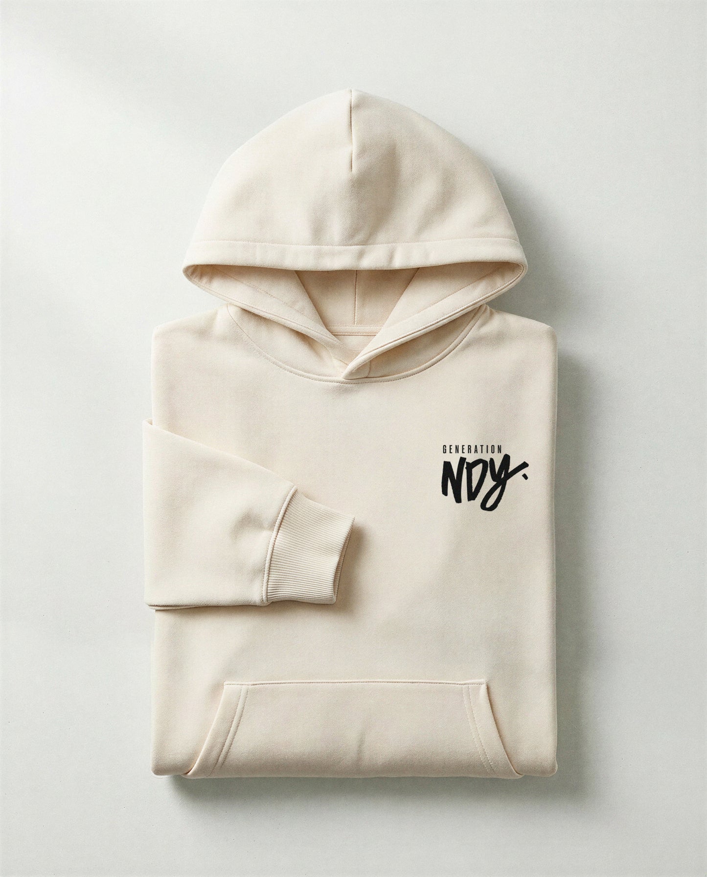 NDY HOODIE | GRIT | ECRU
