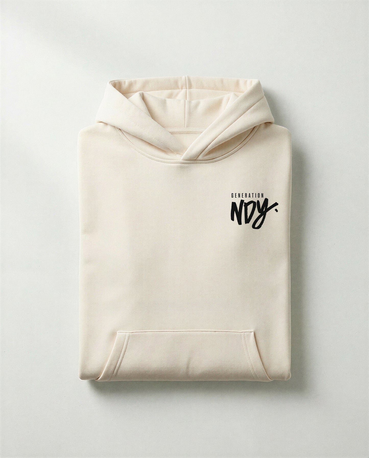 NDY HOODIE | GRIT | ECRU