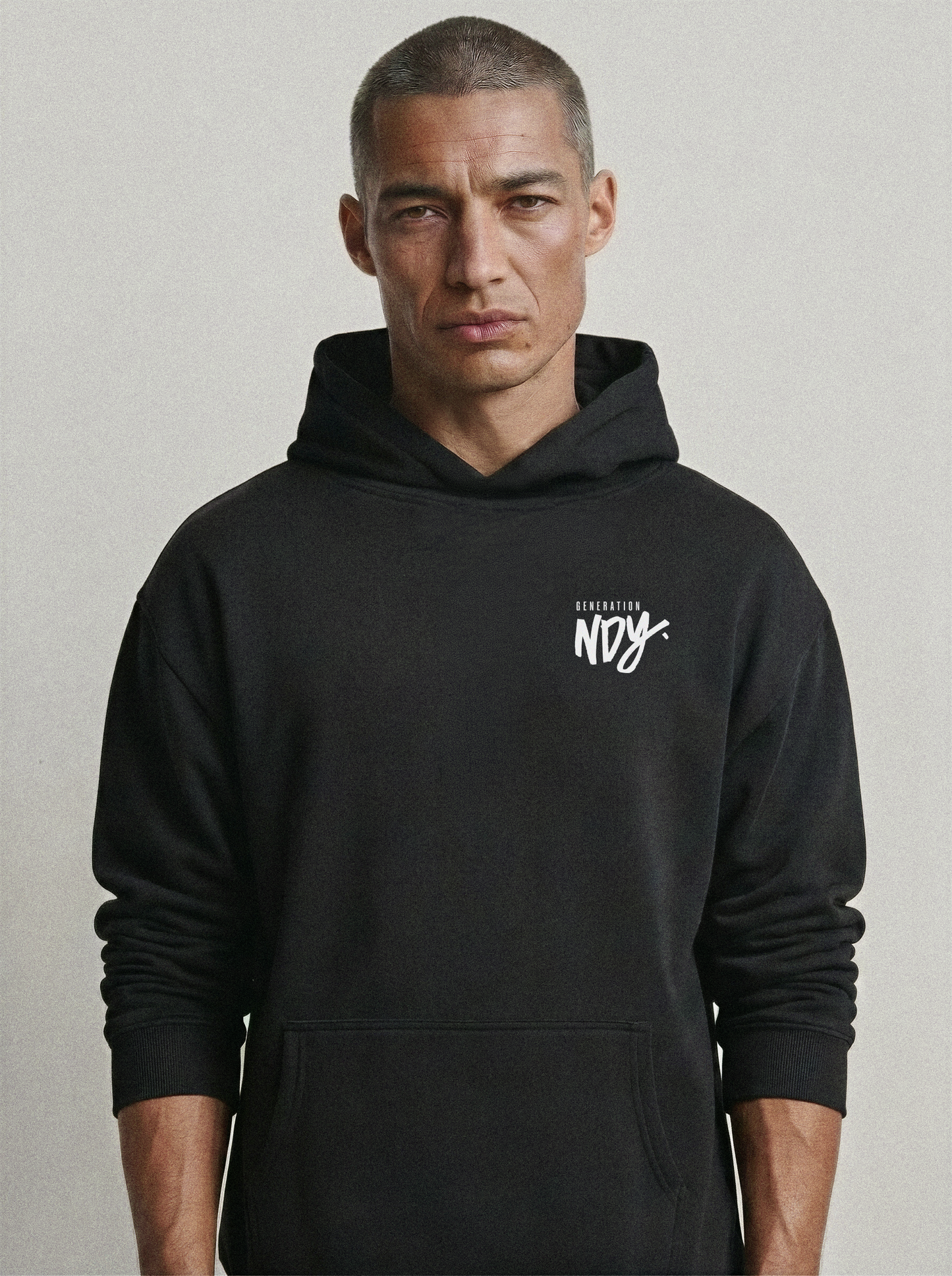 NDY HOODIE | RAW | BLK