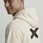 NDY HOODIE | CROSS | ECRU