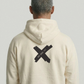 NDY HOODIE | CROSS | ECRU