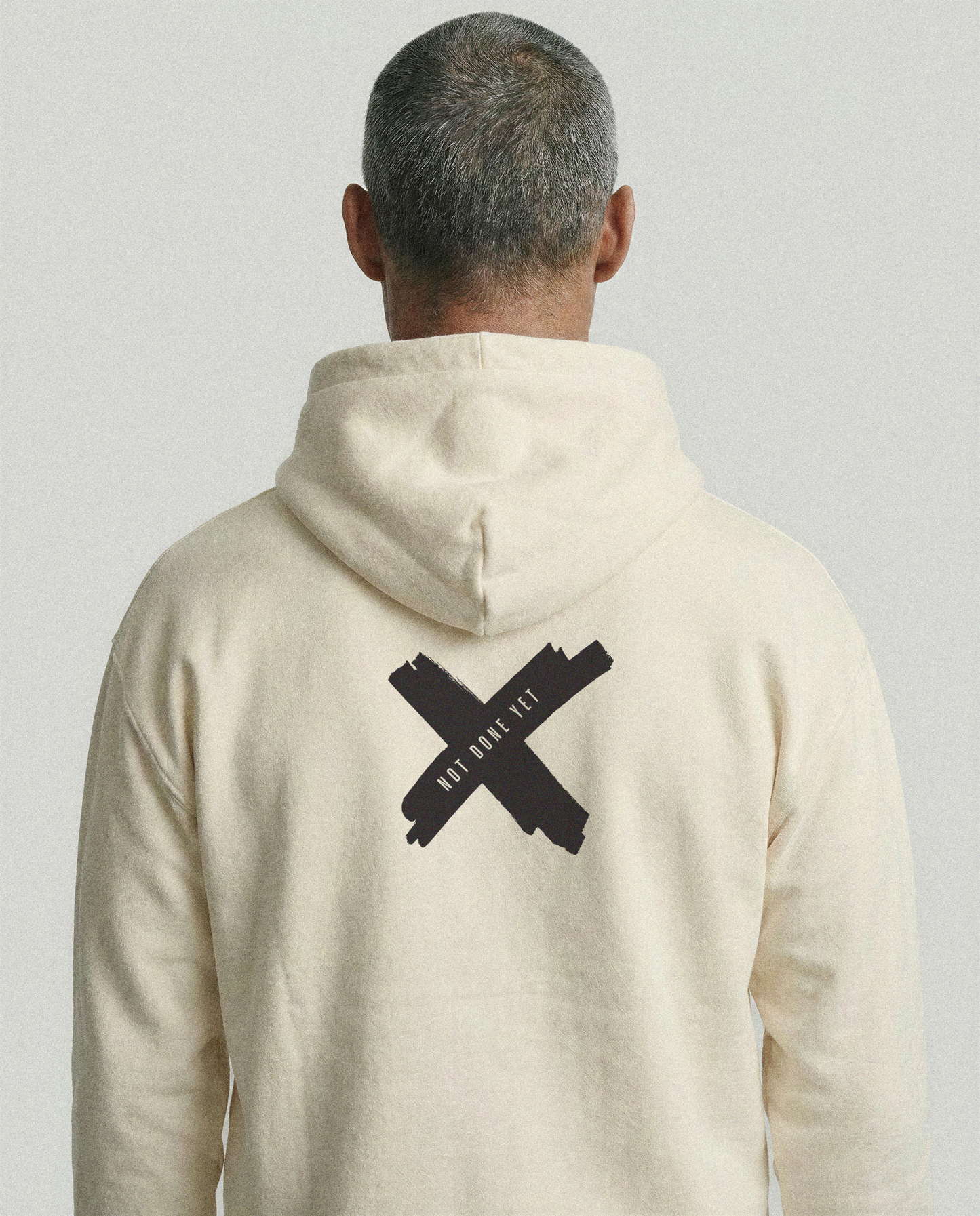 NDY HOODIE | CROSS | ECRU