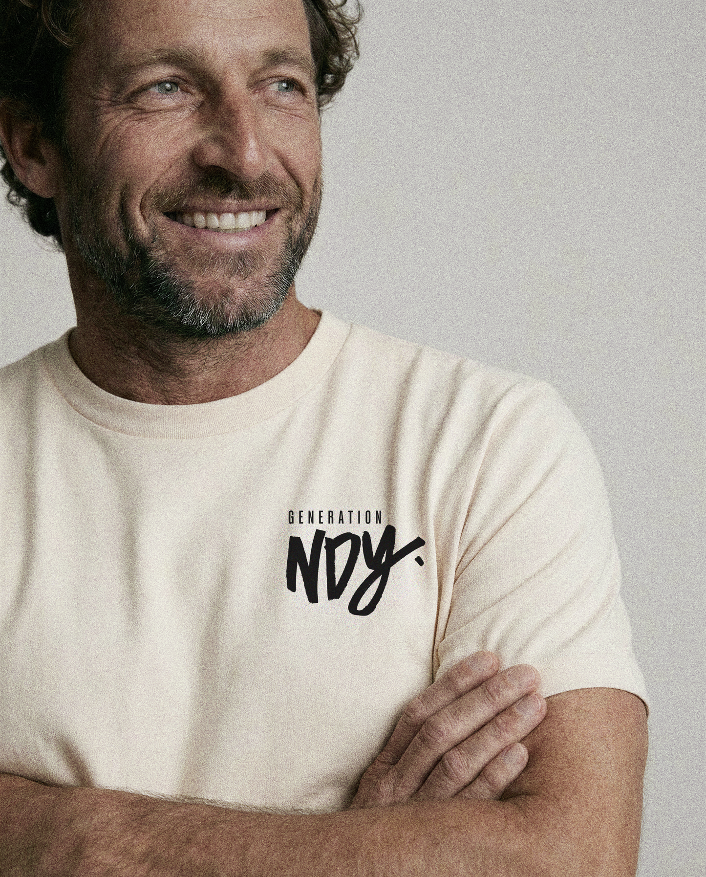 NDY T-SHIRT | RAW | ECRU