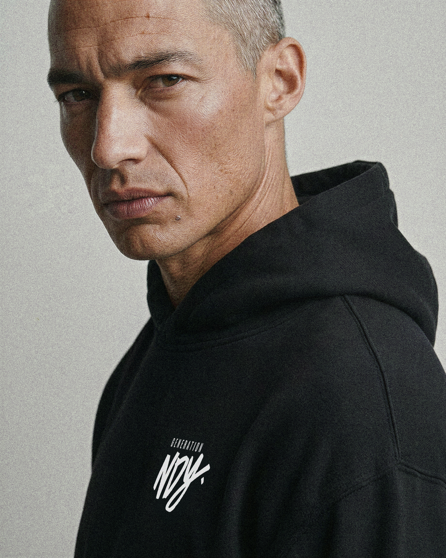 NDY HOODIE | CROSS | BLK