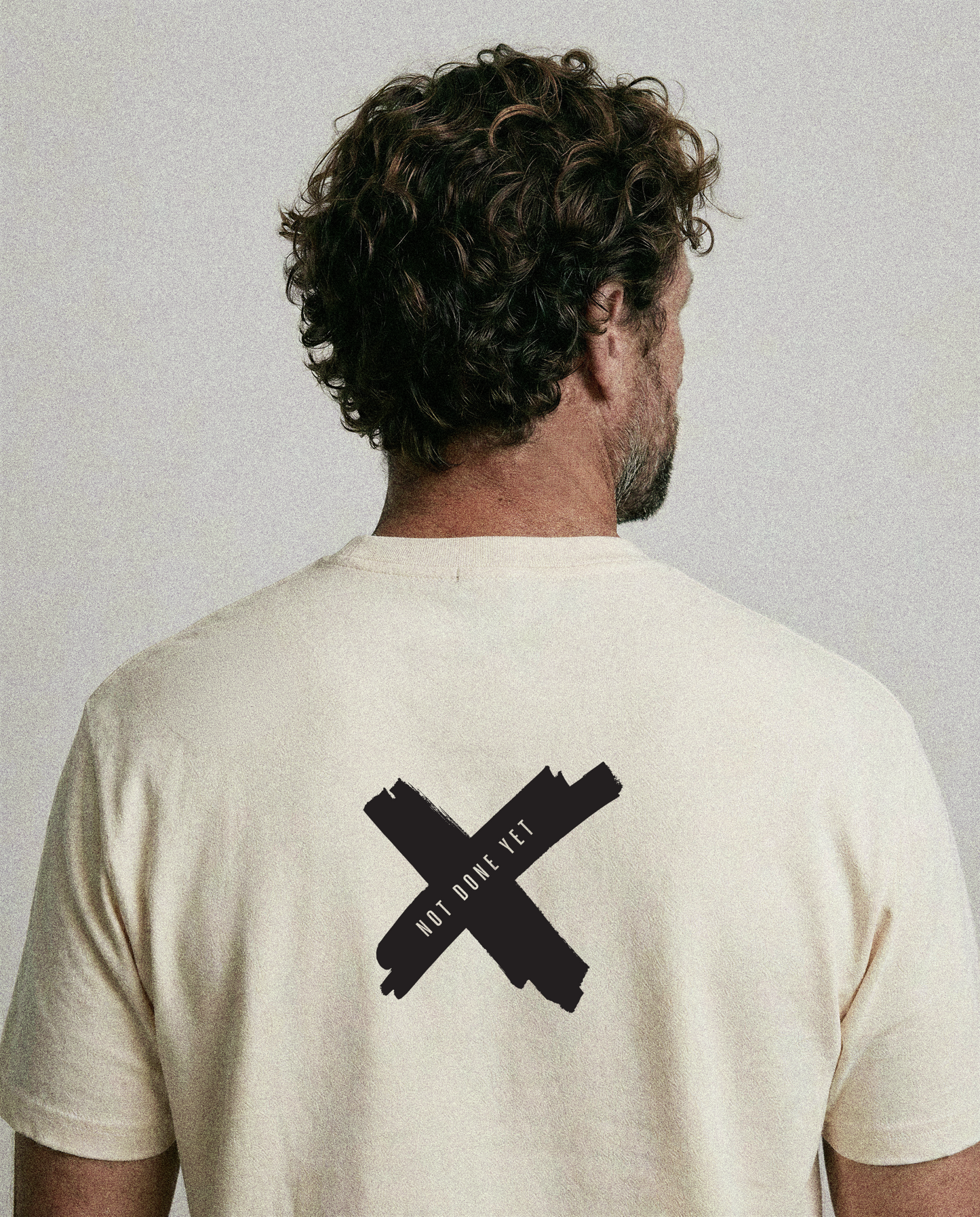 NDY T-SHIRT | CROSS | ECRU