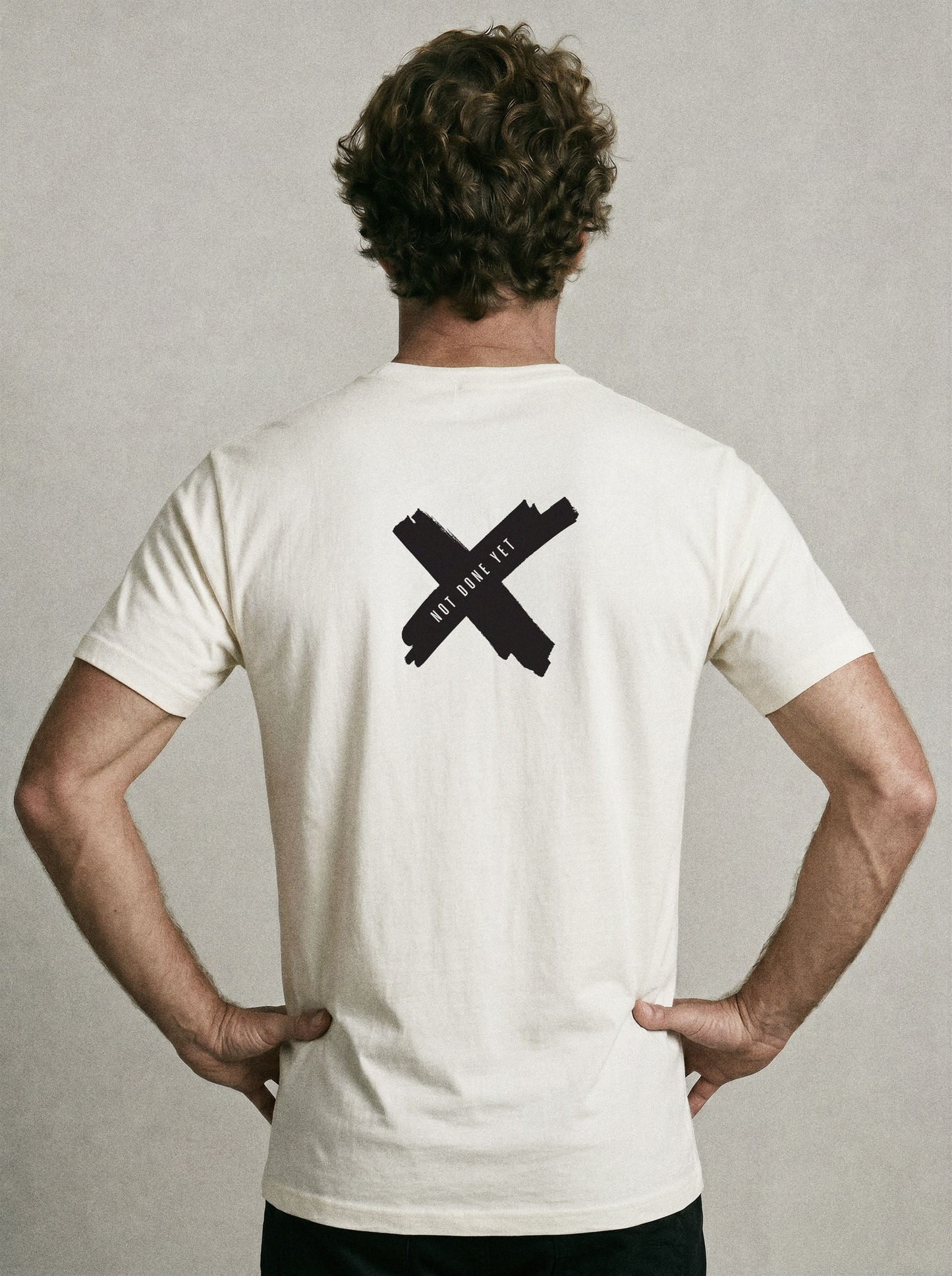 NDY T-SHIRT | CROSS | ECRU