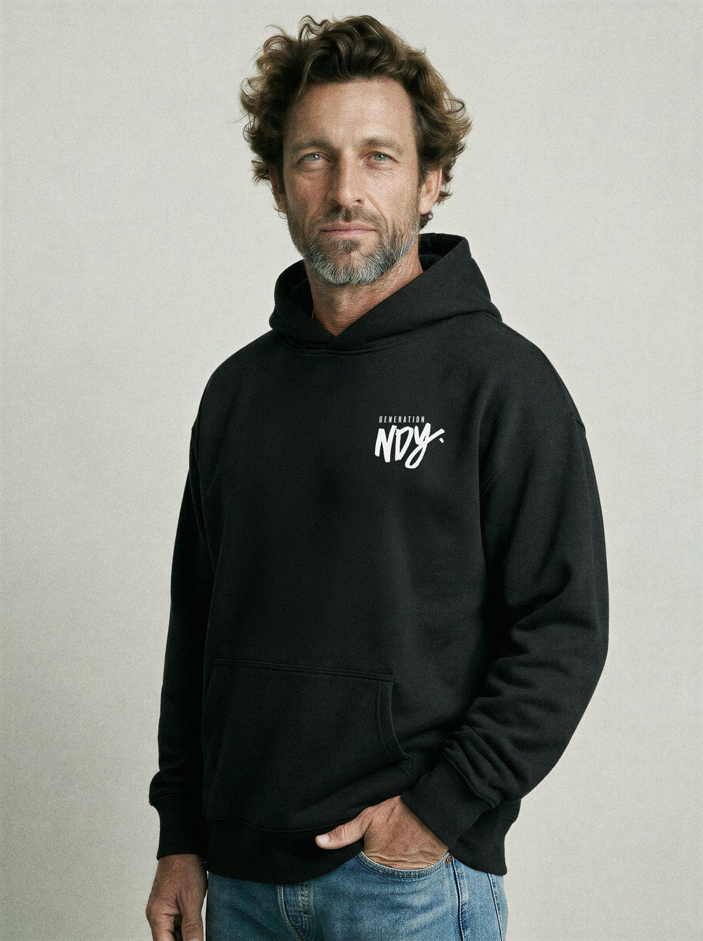 NDY HOODIE | RAW CROSS | BLK
