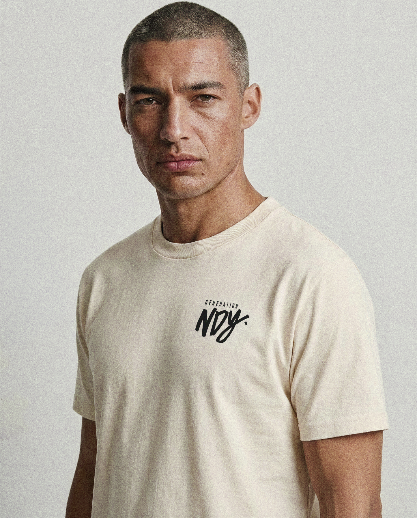 NDY T-SHIRT | EDGE | ECRU