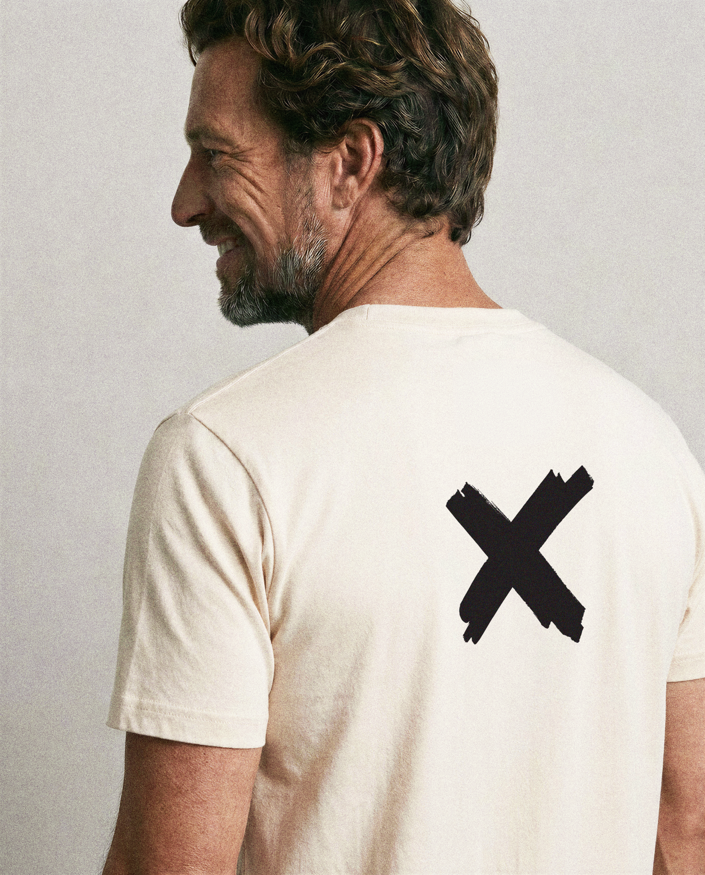 NDY T-SHIRT | RAW CROSS | ECRU