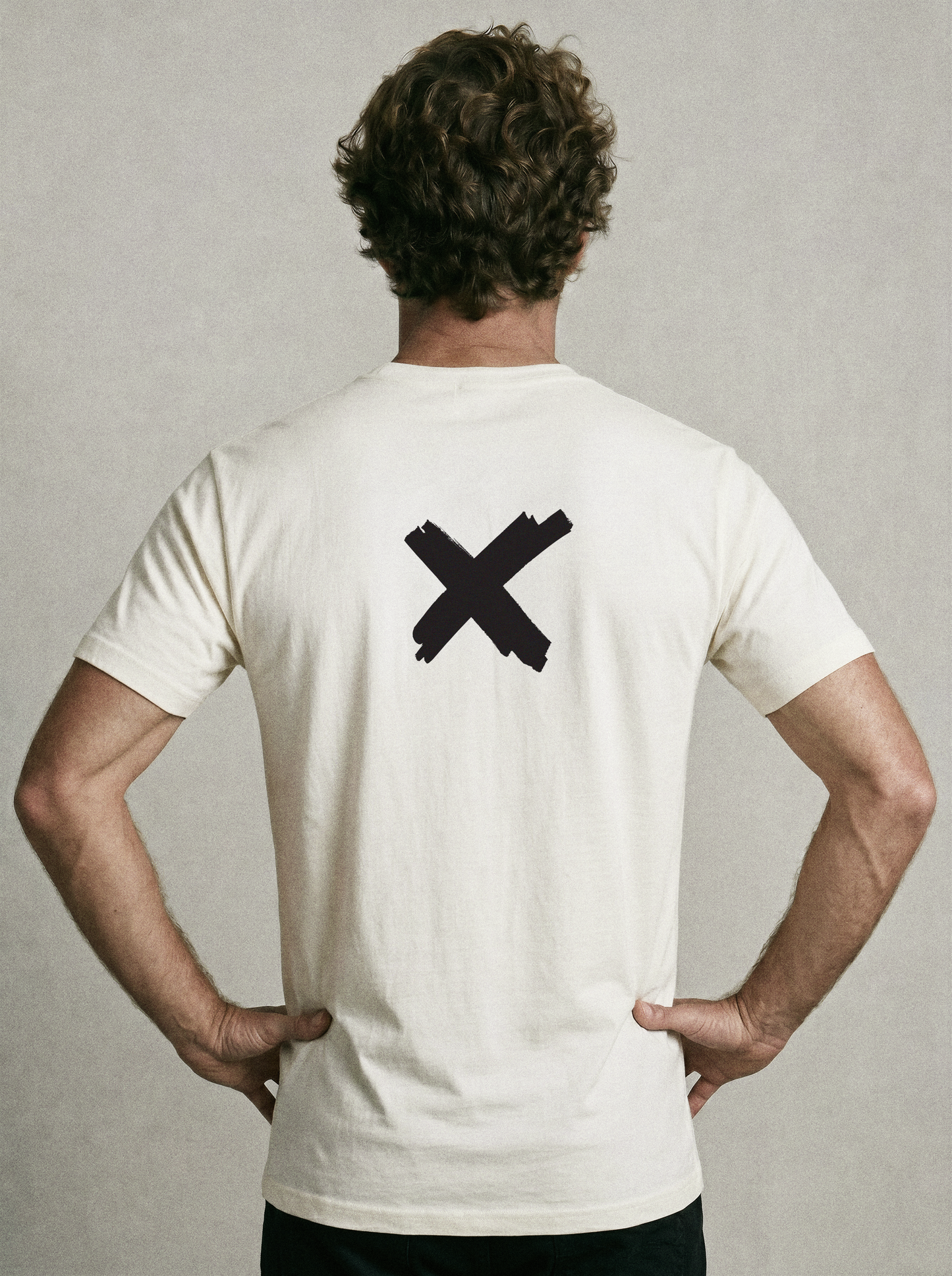 NDY T-SHIRT | RAW CROSS | ECRU