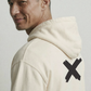 NDY HOODIE | RAW CROSS | ECRU