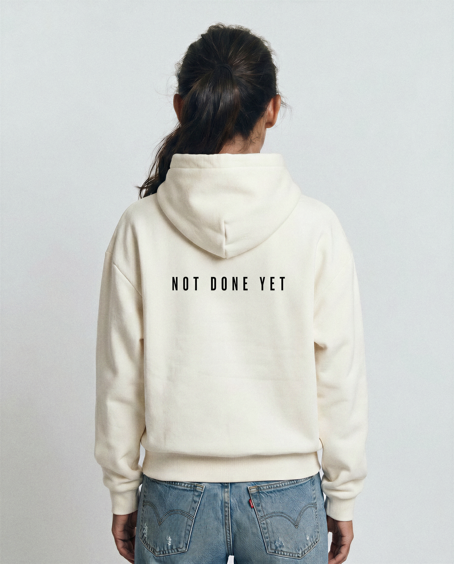 WMNS NDY HOODIE | EDGE | ECRU