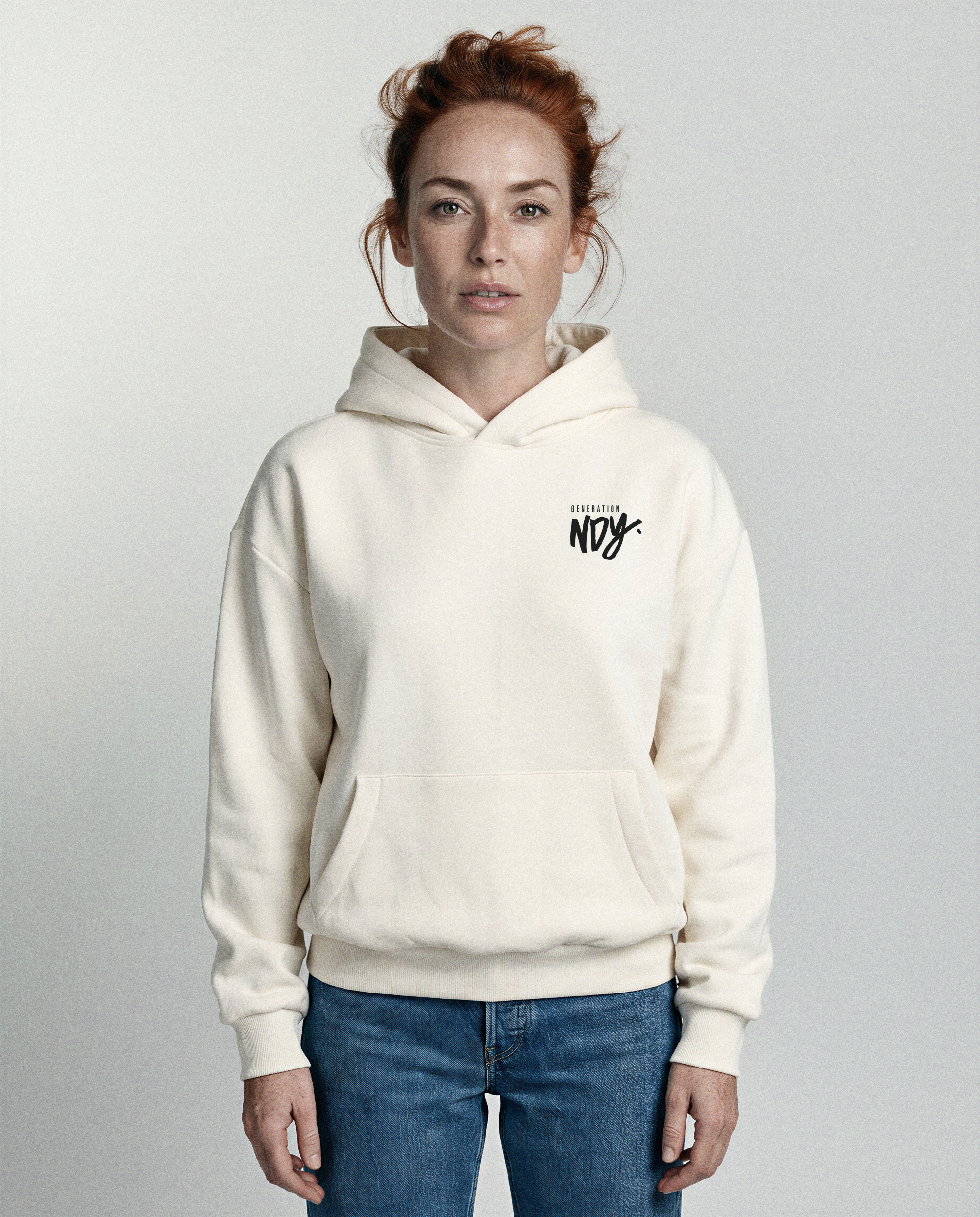 WMNS NDY HOODIE | GRIT | ECRU