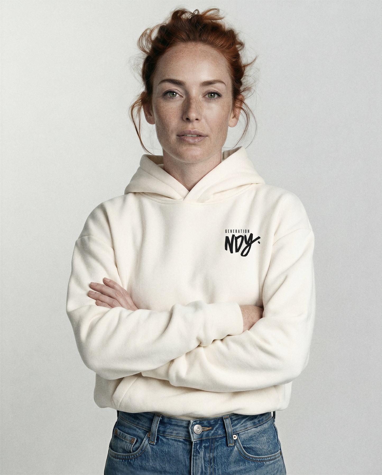 WMNS NDY HOODIE | RAW | ECRU