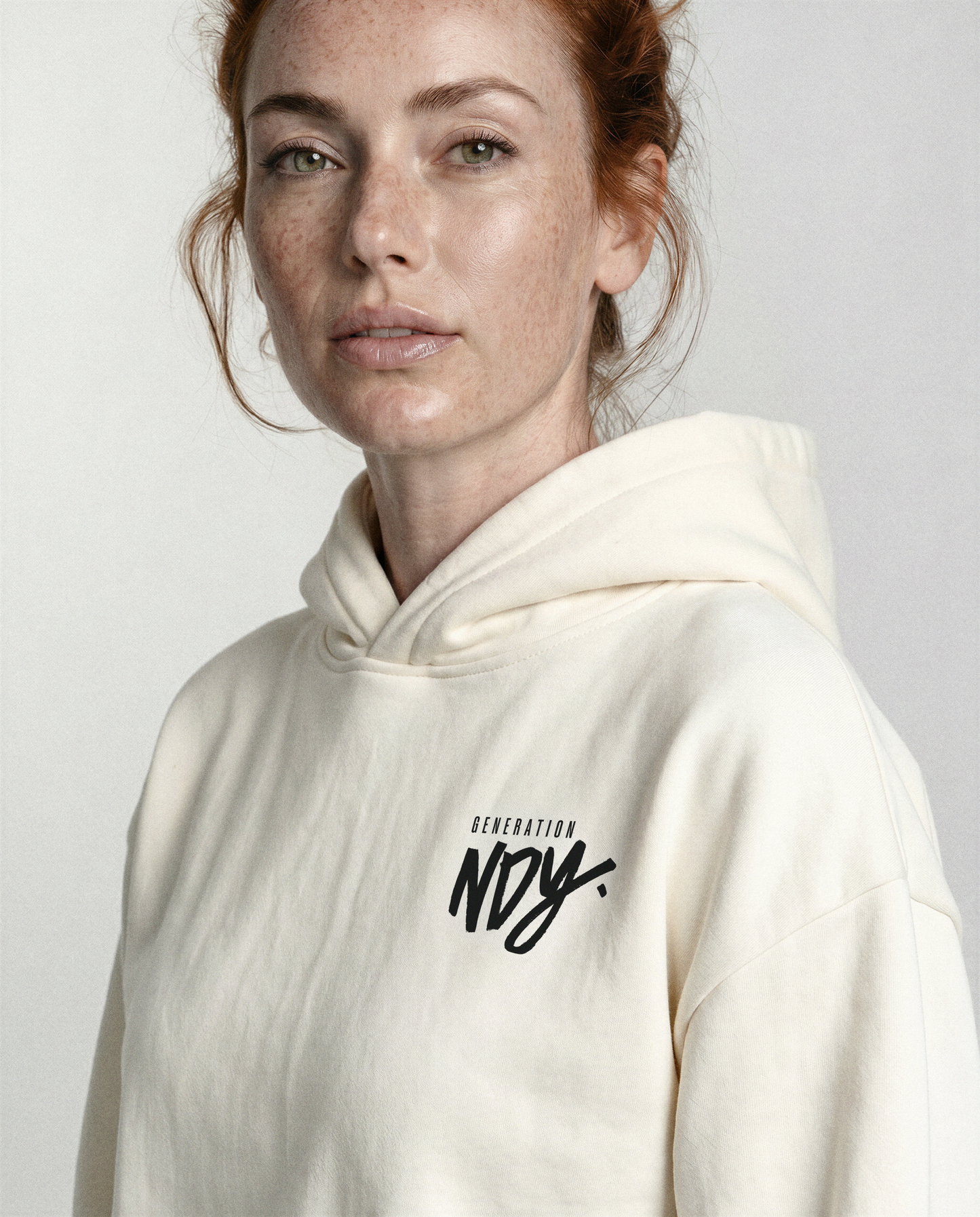 WMNS NDY HOODIE | RAW | ECRU