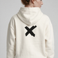 WMNS NDY HOODIE | RAW CROSS | ECRU