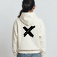 WMNS NDY HOODIE | CROSS | ECRU