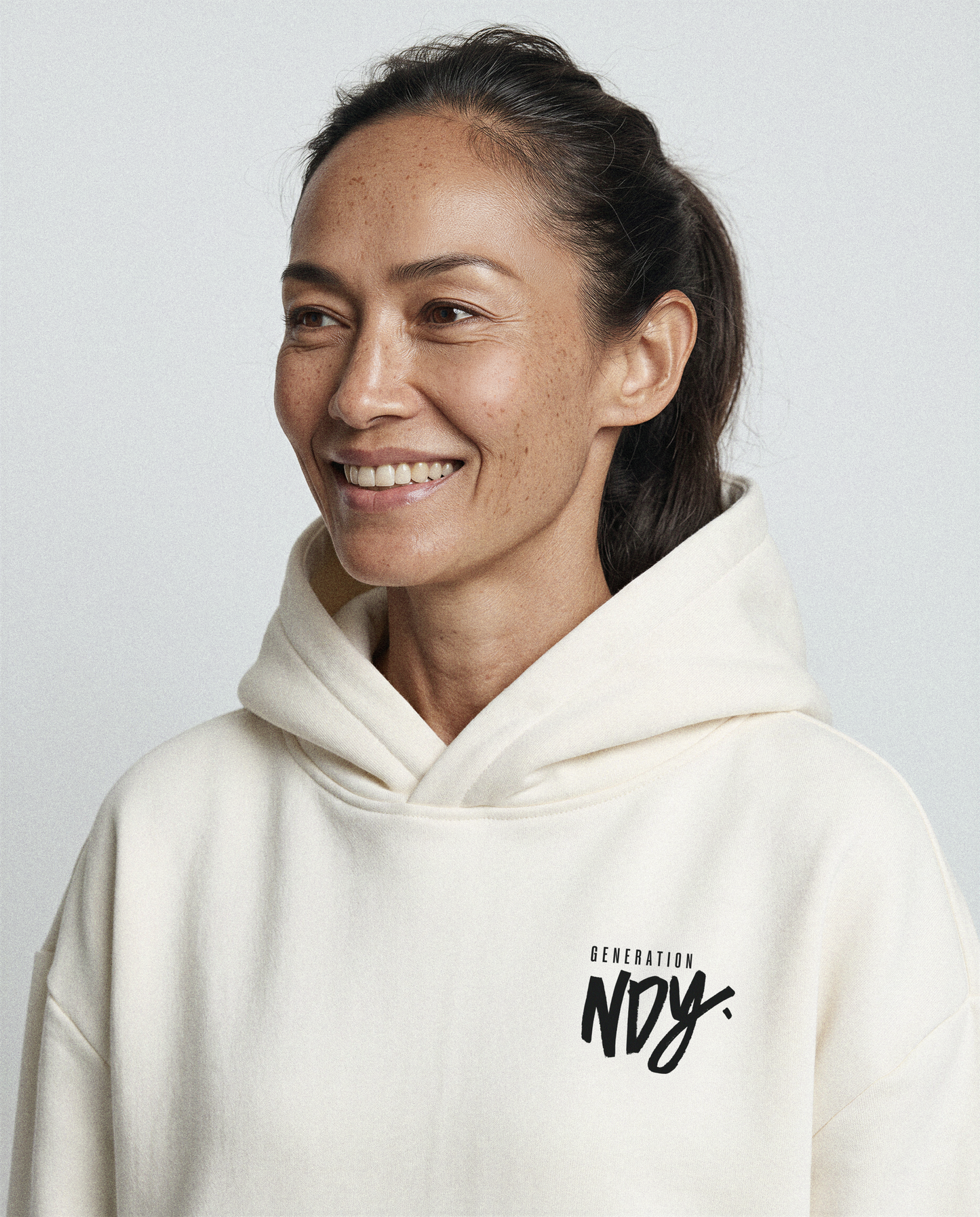 WMNS NDY HOODIE | EDGE | ECRU