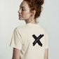 WMNS NDY T-SHIRT | CROSS | ECRU