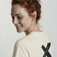 WMNS NDY T-SHIRT | CROSS | ECRU