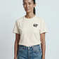 WMNS NDY T-SHIRT | RAW CROSS | ECRU