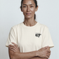 WMNS NDY T-SHIRT | RAW CROSS | ECRU