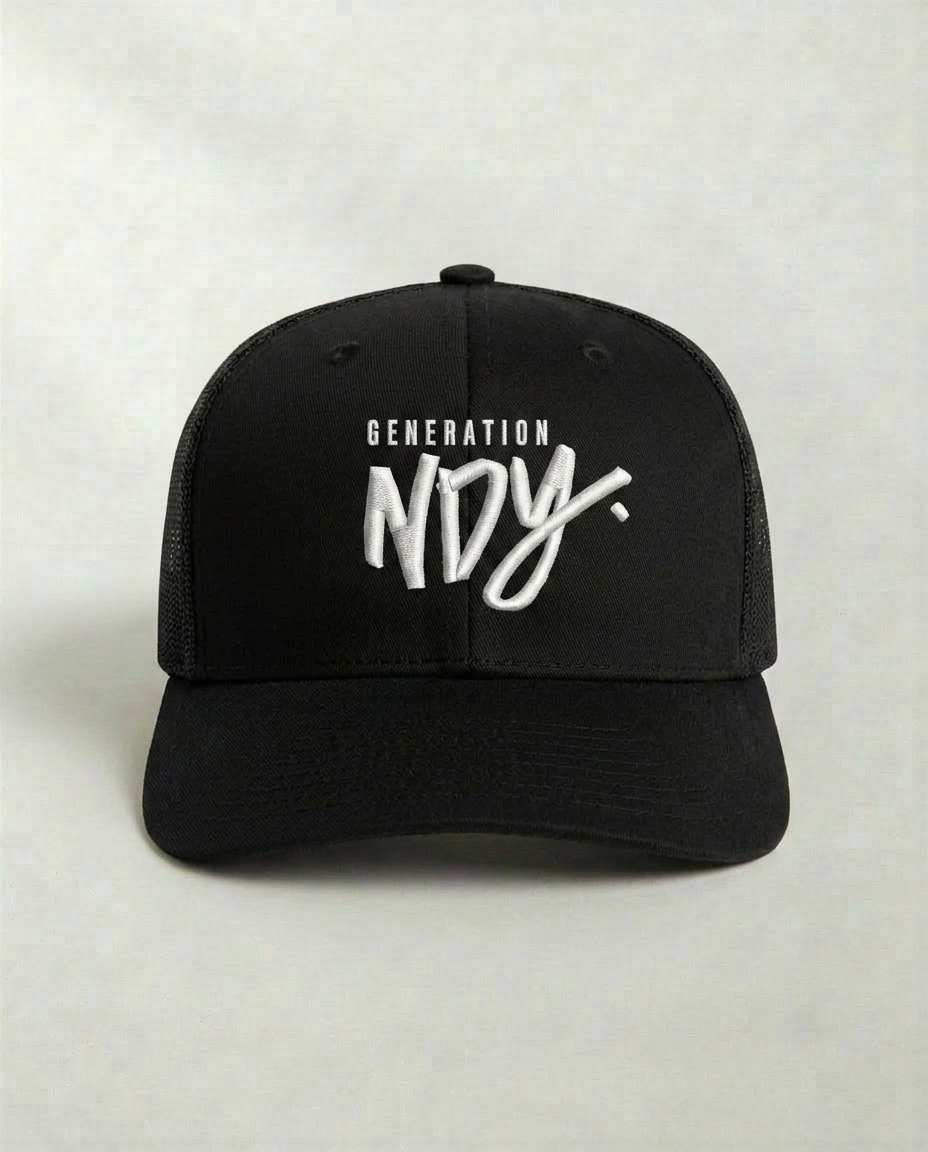 NDY TRUCKER CAP | BLK