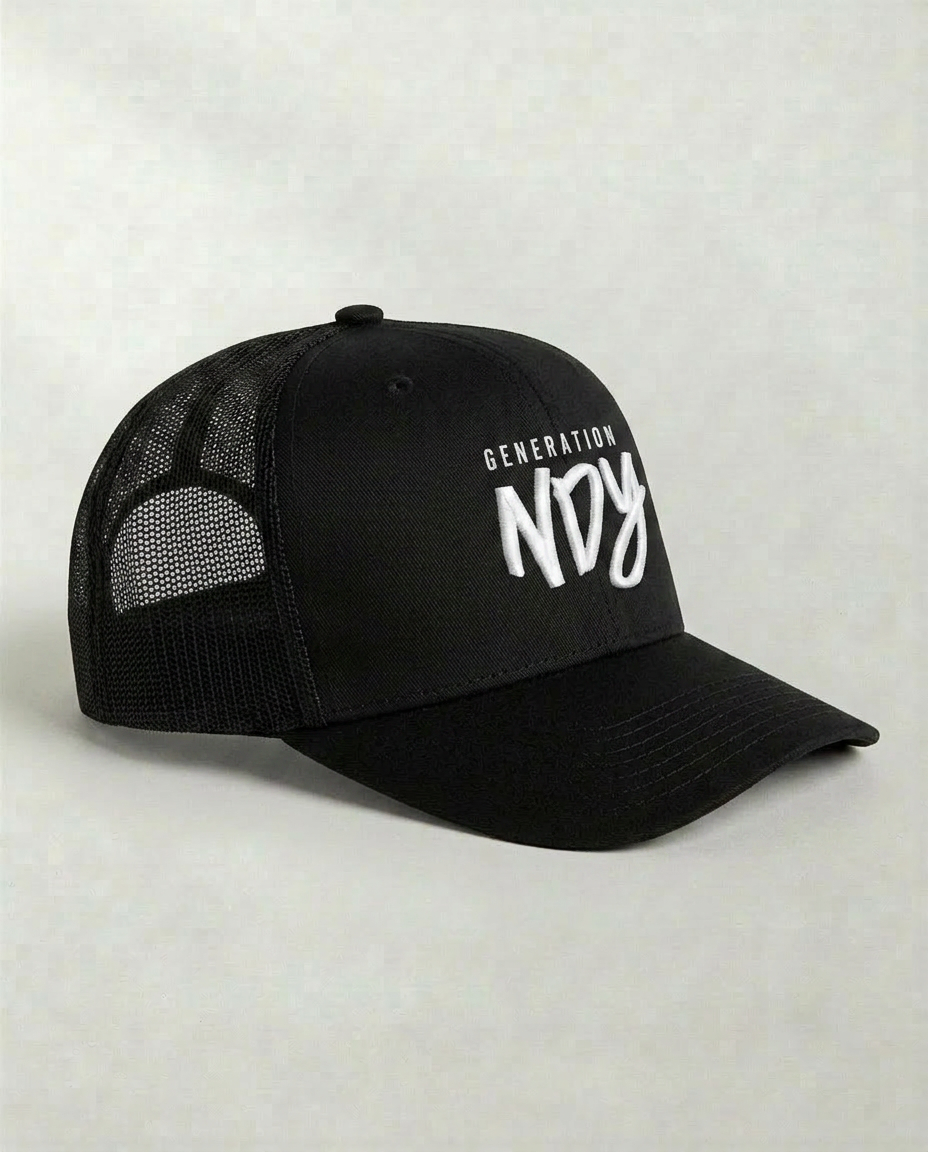 NDY TRUCKER CAP | BLK