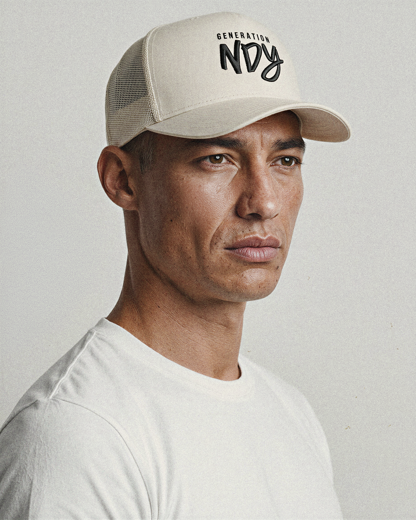 NDY TRUCKER CAP | ECRU
