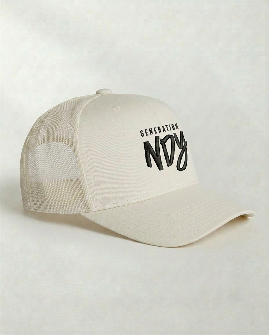 NDY TRUCKER CAP | ECRU
